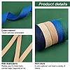   5 Rolls 5 Colors Flat Polyester Cord/Band OCOR-PH0001-76-3