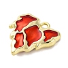 Alloy Enamel Pendants FIND-U024-02G-01-2