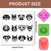 Silicone Clay Texture Mat AJEW-WH0447-036-2