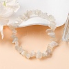 Natural White Moonstone Stretch Bracelets X-BJEW-JB03681-09-4