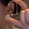 Alloy Rhinesonte Cuff Earrings WGB3C66-13-1