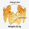 Bowknot 304 Stainless Steel Cuff Bracelets for Women YG5715-2-5