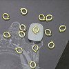 Alloy 26 Letter Shapes Nail Art Decoration MRMJ-WH0114-001-17-1