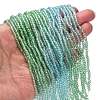 Transparent Painted Glass Beads Strands DGLA-A034-T2mm-A16-2