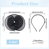 Plastic Hair Bands OHAR-WH20021-006C-2