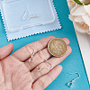 3 Pairs 925 Sterling Silver Earring Hook Findings STER-BBC0009-31-3