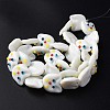 Handmade Lampwork Beads Strands LAMP-T017-07B-2