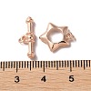 925 Sterling Silver Toggle Clasps STER-D005-06RG-3