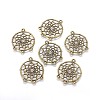 Tibetan Style Alloy Chandelier Components Links TIBEP-R304-020AB-LF-2
