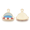 Alloy Enamel Pendants ENAM-S115-001-2