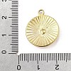 304 Stainless Steel Rhinestone Pendants STAS-Z135-11G-3
