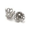 Non-Tarnish 316 Surgical Stainless Steel Bead Caps X-STAS-Q310-09B-P-2