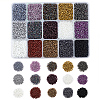 300G 15 Style Glass Seed Beads SEED-NB0001-38-1