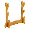 3-Tier Wood Sword Display Stands ODIS-WH0004-12-1