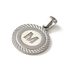 304 Stainless Steel Pendants STAS-I204-M-P-2