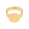 Brass Pad Ring Bases LS-J0JR9-G-1