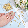 36Pcs Alloy Links/Connectors FIND-ME0004-29G-3