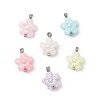 Opaque Acrylic Pendants PALLOY-JF04333-01-1