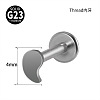 G23 Titanium 17 Gauge Threadless Labrets WGEEA58-36-1