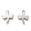 Non-Tarnish 201 Stainless Steel Charms STAS-B001-46P-2