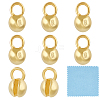 925 Sterling Silver Cord End DIY-BC0014-05C-G-1