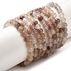 Natural Strawberry Quartz Beads Strands G-H298-A03-01-1