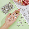 120pcs 12 Style Tibetan Style Alloy Pendants TIBE-DC0001-08-3