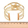 304 Stainless Steel Cuff Statement Bangles BJEW-Z161-02G-3