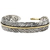 Engraved Alloy Cuff Bangles for Men FS-WGC5C99-01-2