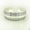 Retro & Bohemian Style Alloy Cuff Bangles for Women FS-WG4A806-06-2