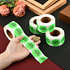 500Pcs Paper Adhesive Label Stickers STIC-WH20010-25C-4