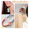 6Pcs 6 Colors Handmade Polymer Clay Rhinestone Beads FIND-YW0010-98-6