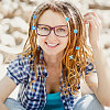 2Bags 2 Styles Resin Hair Beads for Hair Braiding Tool DIY-CA0008-38A-6