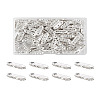 Spritewelry 100Pcs 3-Hole Iron Grade A Rhinestone Bridge Spacers RB-SW0001-02-19