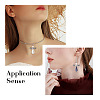 80Pcs 2 Style Imitation Pearl Acrylic Pendants OACR-CD0001-07-7