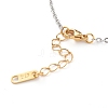 304 Stainless Steel Cable Chain Necklaces & Bracelets Jewelry Sets SJEW-JS01186-9