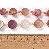 Dyed & Heated Natural Weathered Agate Beads Strands GG-CBAB9C6-M01-01-4