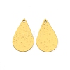 Environmental Protection Electroplating Brass Pendants LS-KK-WH0077-16G-1