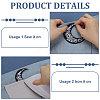 6Pcs Polyester Sew On Patches DIY-GO0002-70-3