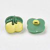 Acrylic Shank Buttons BUTT-E043-10-2