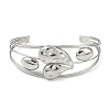 Non-Tarnish 304 Stainless Steel Hollow Open Cuff Bangles BJEW-Q348-03P-11-2