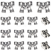 120Pcs Alloy Spacer Beads FIND-SC0017-97-1