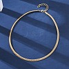 304 Stainless Steel Chain Necklaces NJEW-A041-01G-1