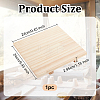 Wooden Clay Board Mat Mud Board WOOD-WH0030-68-2