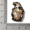 Cartoon Cowboys Denim Silicone Beads SIL-S06-09C-3