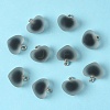 10Pcs Frosted Resin Pendants RESI-YW0004-45G-1