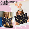 CRASPIRE 3Pcs Elastic Fabric Book Covers AJEW-CP0007-41A-5