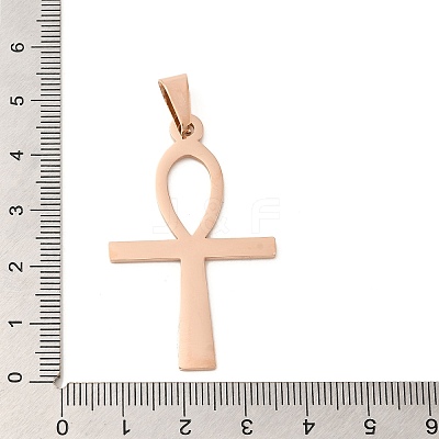 Ion Plating(IP)304 Stainless Steel Pendants STAS-D147-15RG-1