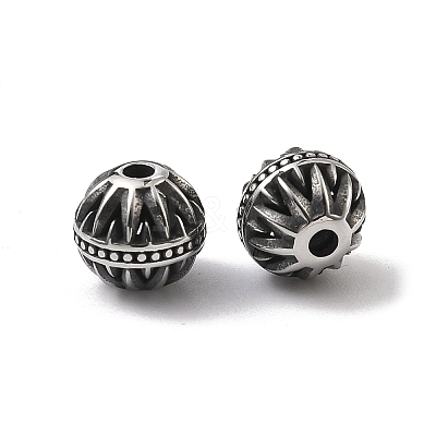 Retro 316 Surgical Stainless Steel Beads STAS-L307-17AS-02-1