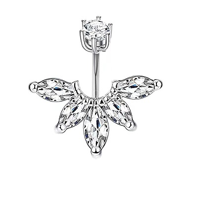 304 Steel Belly Rings WG0752B-01-1